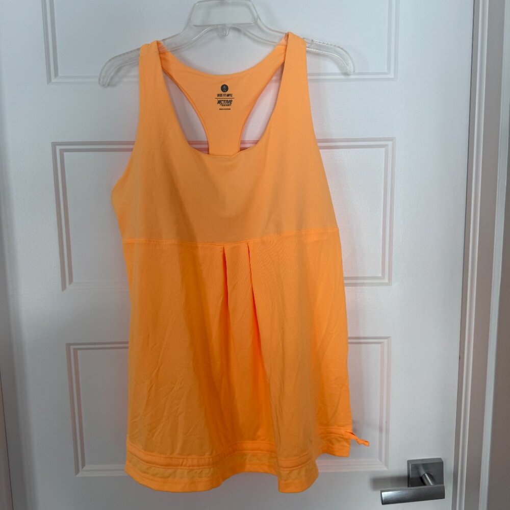 Active by Old Navy - Orange Racerback Workout Tank Top - Size XL